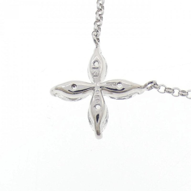 Dây chuyền kim cương hoa PT900/PT850 0.50CT - Hàng hiệu Chính hãng 856172