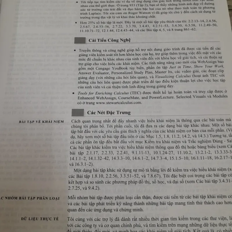 CENGAGE Learning- GIẢI TÍCH Tập 1. CALCULUS 7e. Tác giả Giáo sư James Stewart 726614