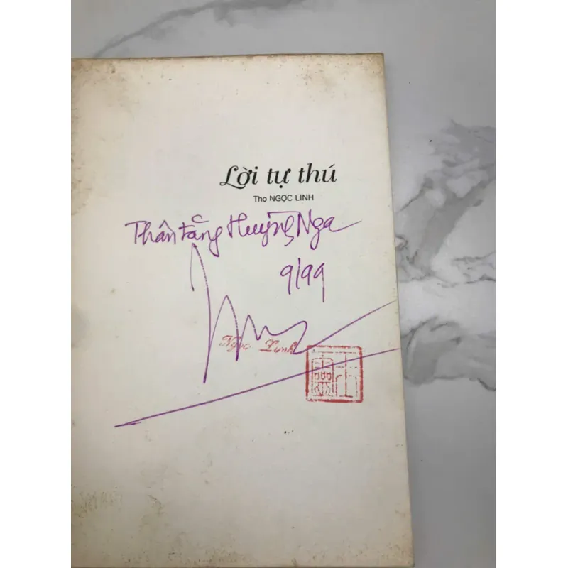 Lời Tự Thú - Ngọc Linh - Thơ 658861
