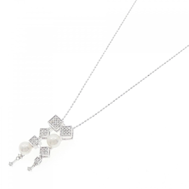 K14WG/K10WG Ngọc trai Akoya Dây chuyền - Hàng hiệu Chính hãng 855904