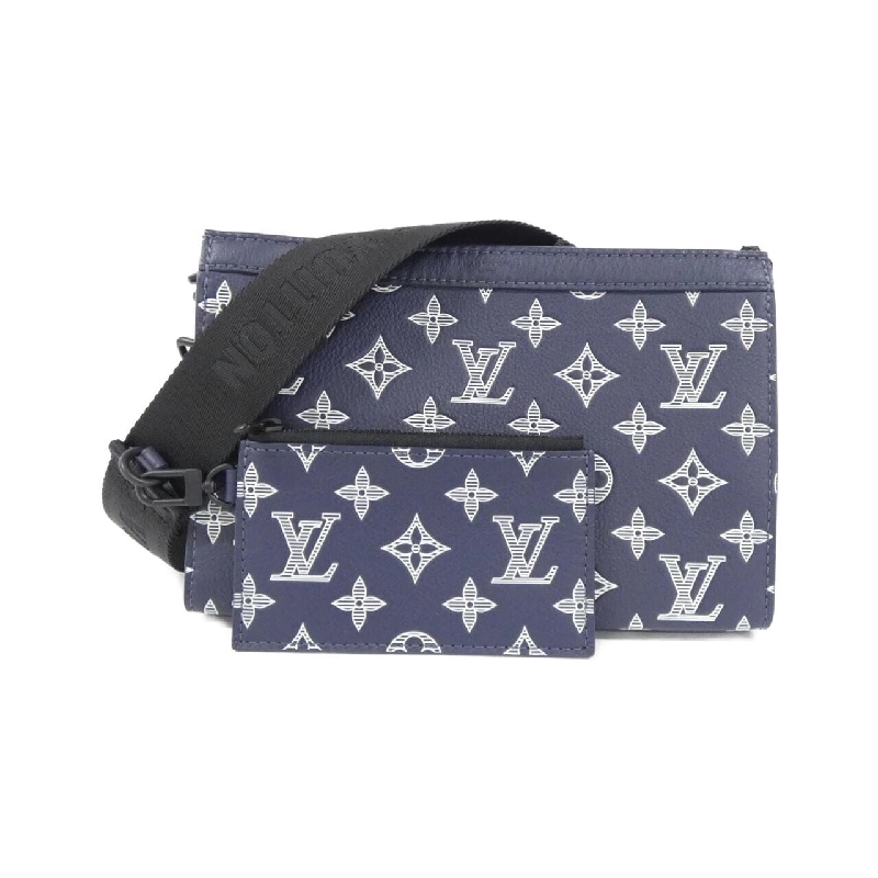 Túi đeo vai Louis Vuitton Monogram Shadow Gaston Wearable Wallet M83384 - Hàng hiệu Chính hãng 802163