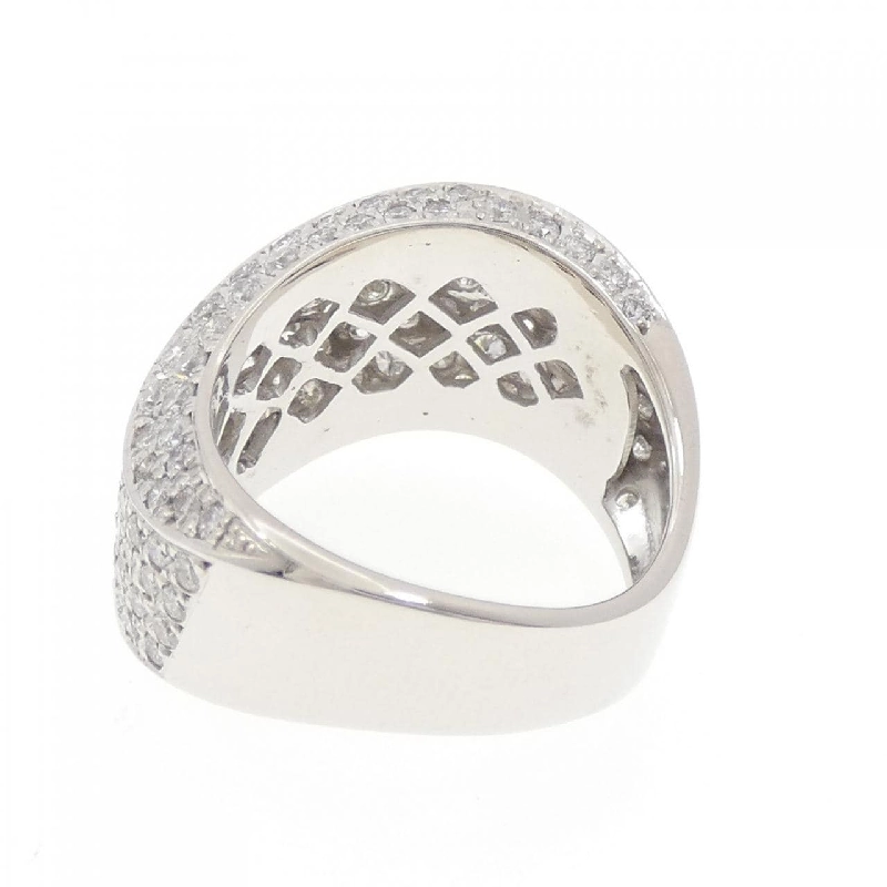 Nhẫn kim cương Pavé K18WG 2.50CT - Hàng hiệu Chính hãng 852553