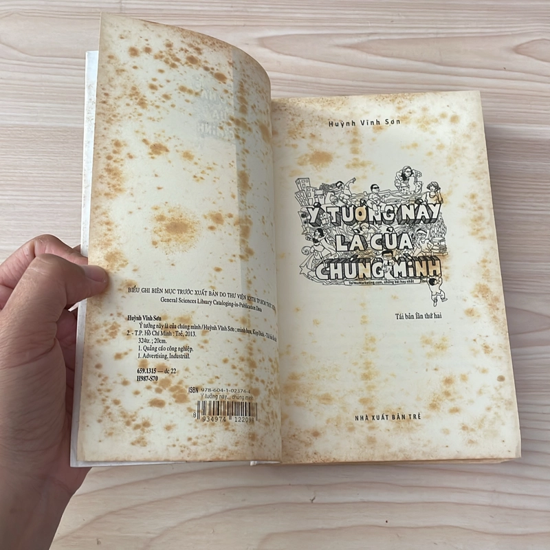 II Sách Kỹ Năng: Ý Tưởng Này Là Của Chúng Mình - Huỳnh Vĩnh Sơn - 2013 548465