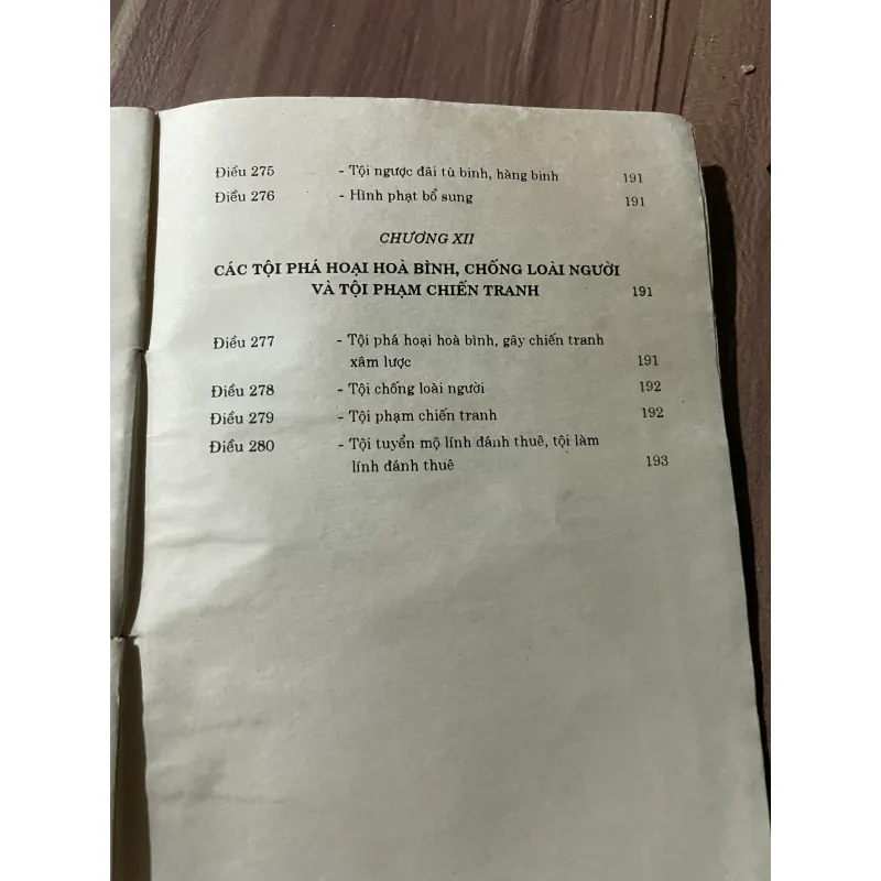 bộ luật hình sự của nước CHXHCN Việt Nam (in lần 3) 674489