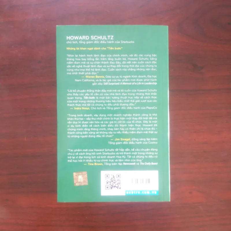 [Sách Doanh Nhân] Tiến Bước - Howard Schultz, Chủ Tịch Starbucks 937061