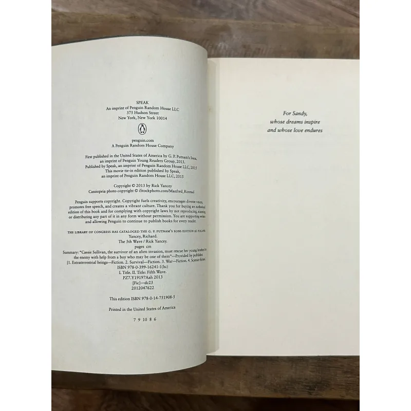 The 5th Wave - Rick Yancey 737158