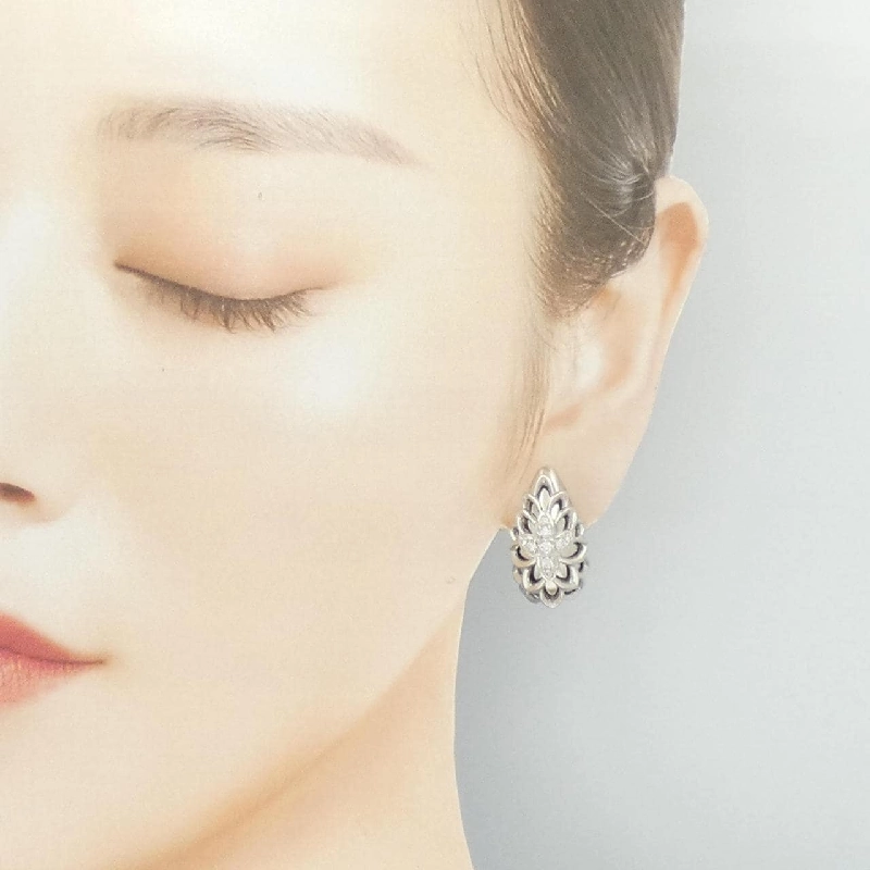 PT950 Bông tai kim cương 0.42CT - Hàng hiệu Chính hãng 873810