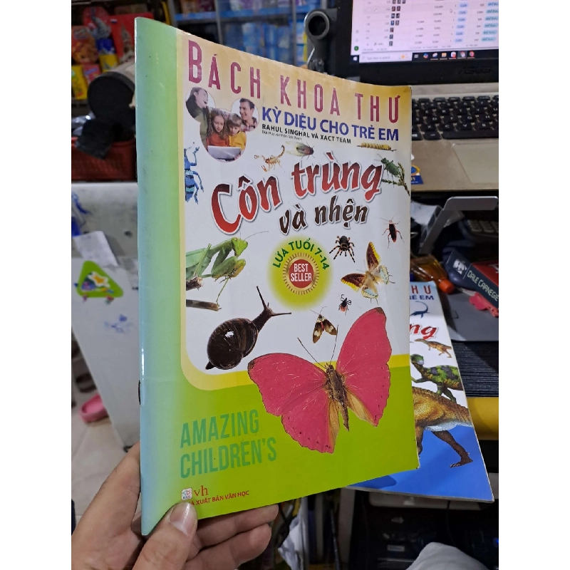 Bách Khoa Thư Kỳ Diệu Cho Trẻ Em - Côn Trùng Và Nhện Lứa Tuổi 7-14 - Rahul Singhal, Xact Team - - MẸ VÀ BÉ - HCM3012 Blogmeo040226 793370