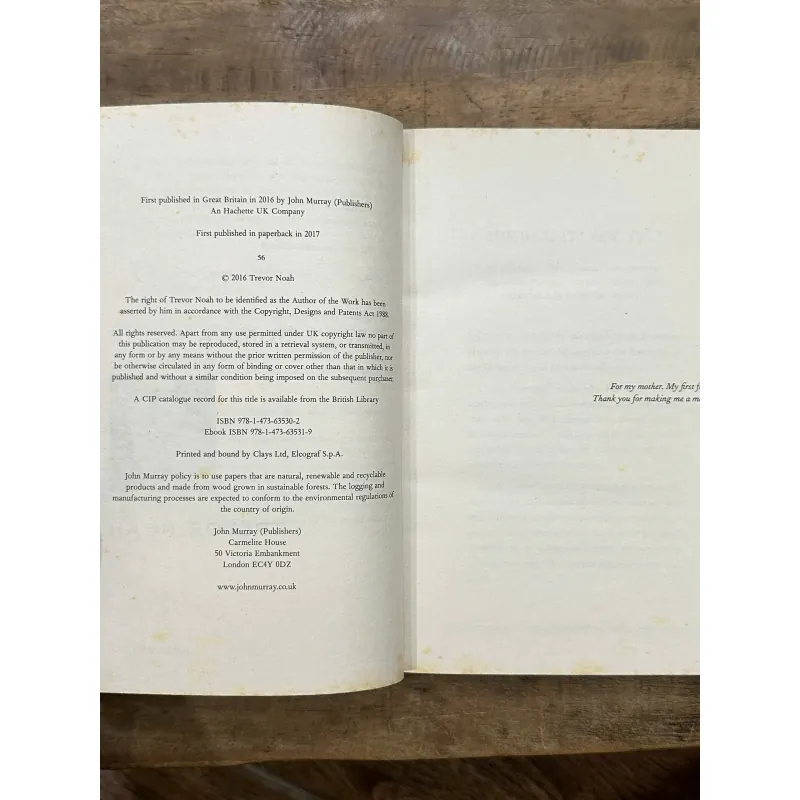 Born a Crime: Stories From a South African Childhood - Trevor Noah 734808