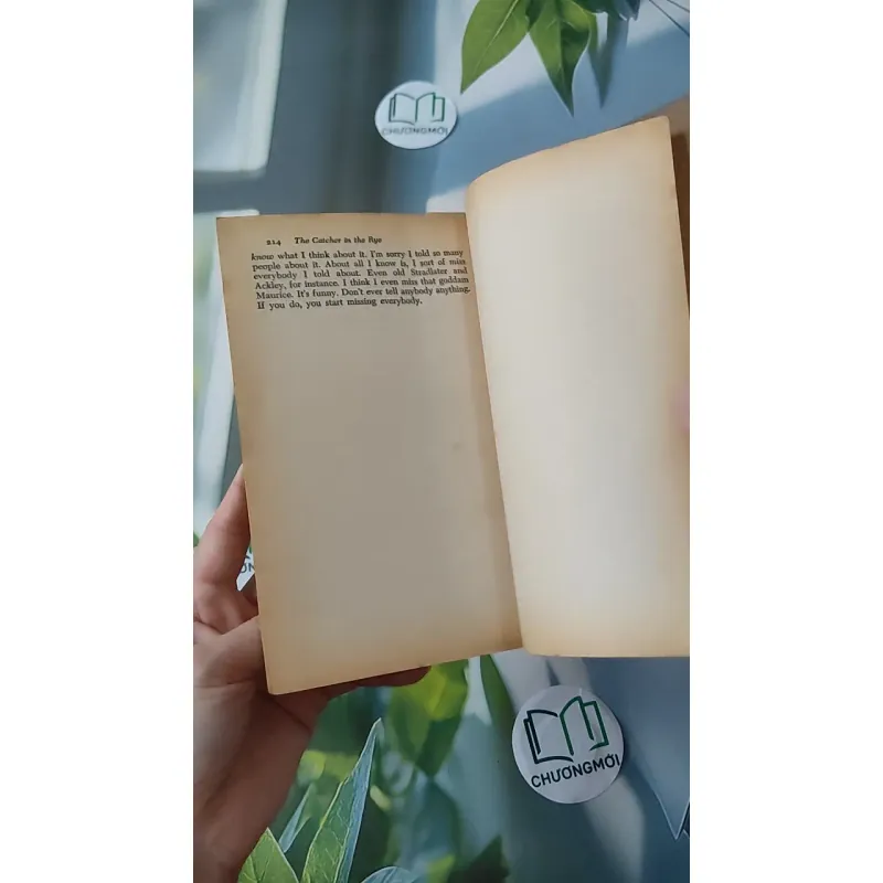 [MIỄN PHÍ BỌC SÁCH] [XƯA] The Catcher in the Rye (1951) - J. D. Salinger 1027211
