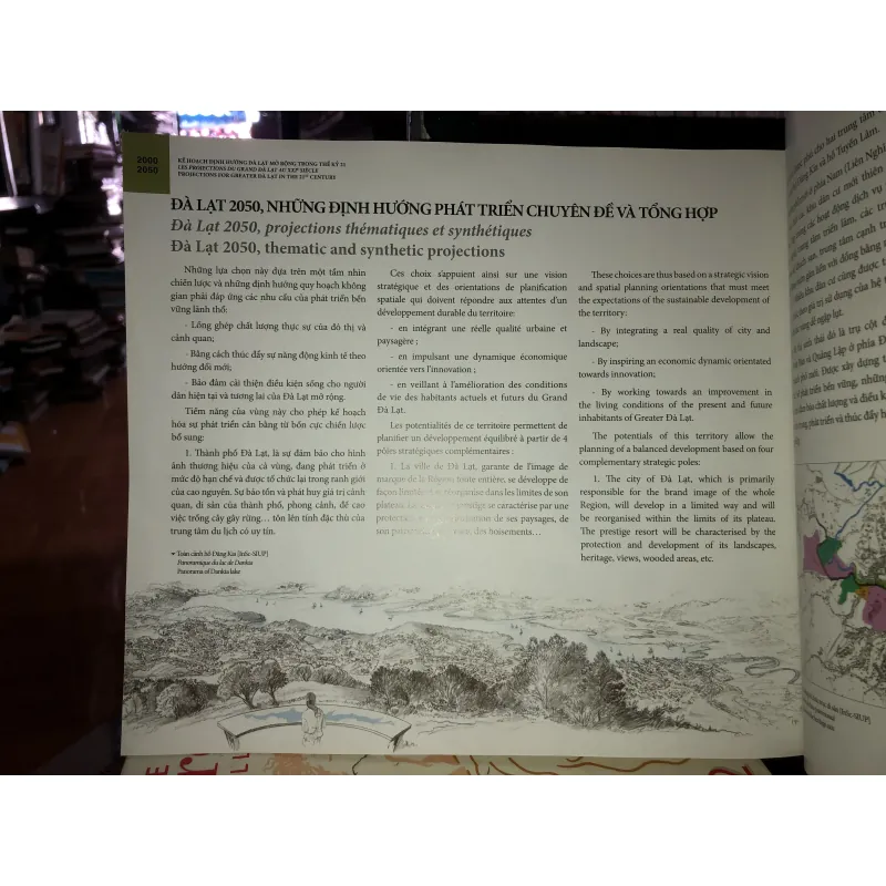 Đà Lạt bản đồ sáng lập thành phố - Olivier Tesier - Pascal Bourdeaux 752472