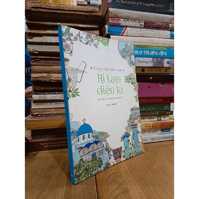 Lung linh sắc màu: Hi Lạp diệu kì (Sách tô màu cho mọi lứa tuổi) - Lee Il Sun 784509