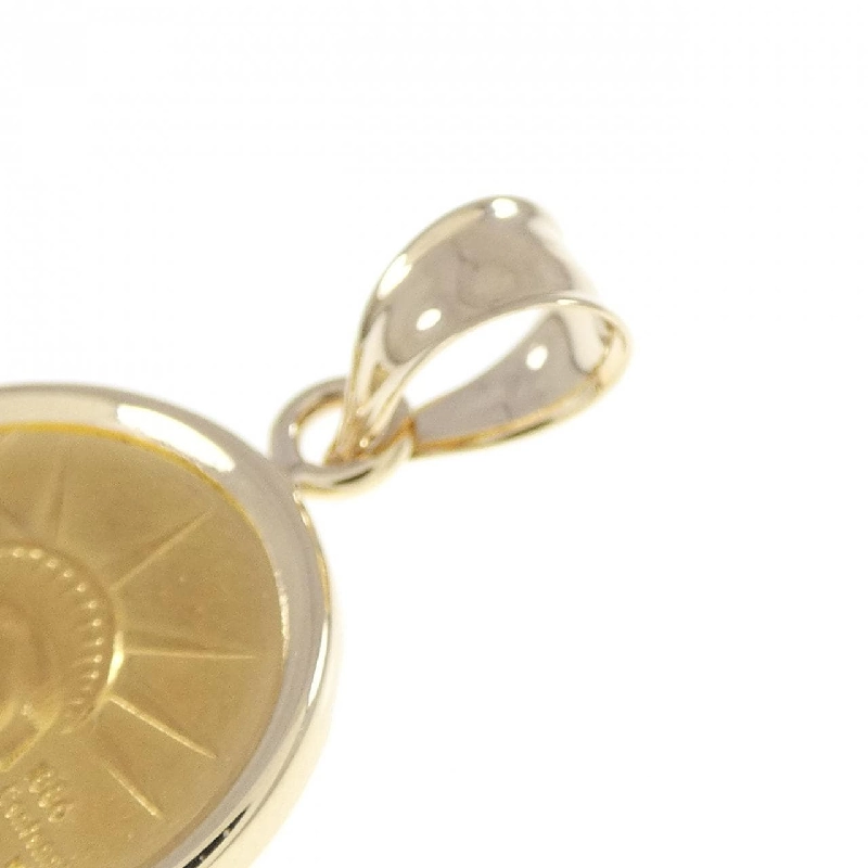 K14YG(枠) Dây chuyền đồng xu - Hàng hiệu Authentic 867066