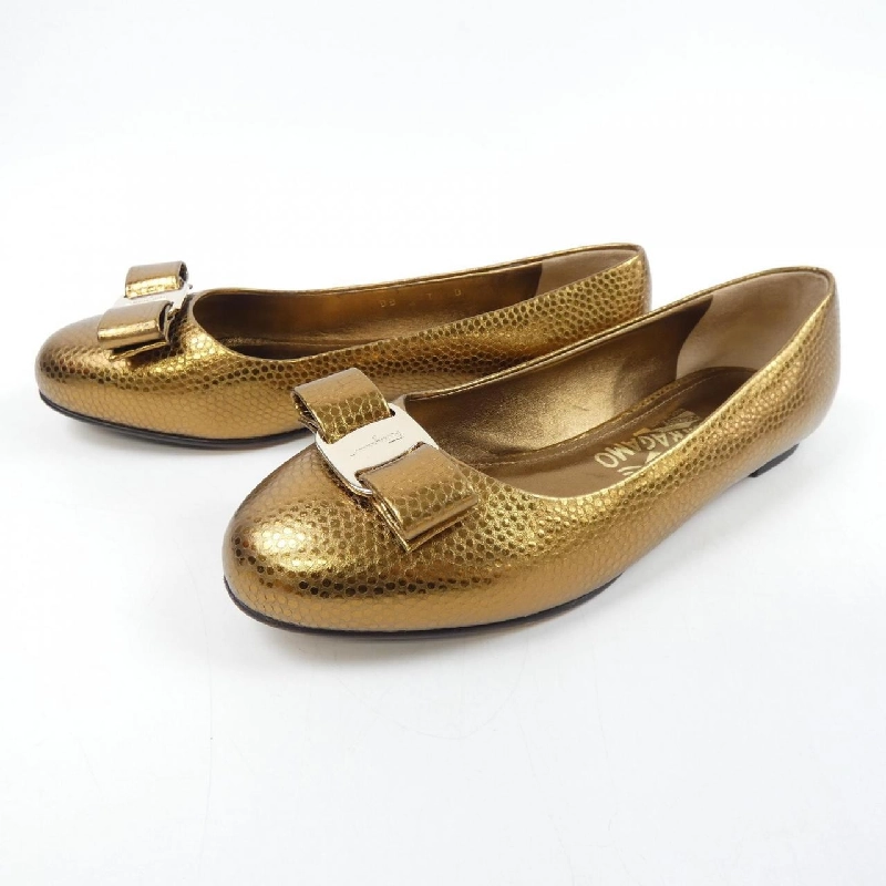 【Mã giảm giá】Giày bệt FERRAGAMO 664418