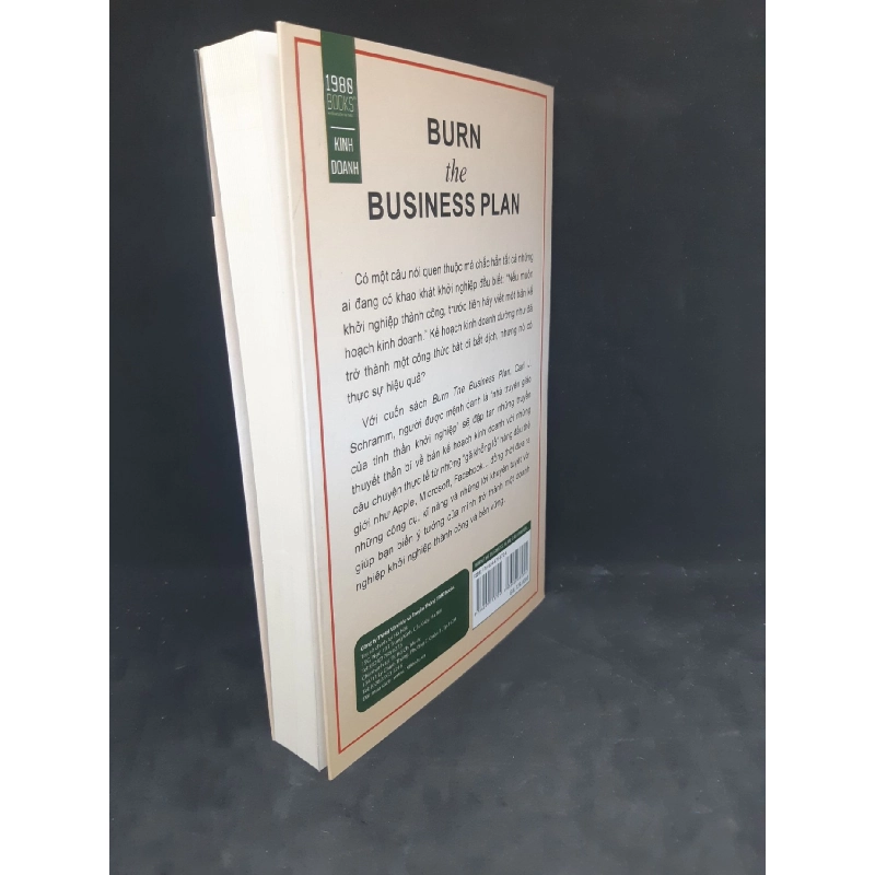 Burn the business plan mới 90% HCM1312 910451