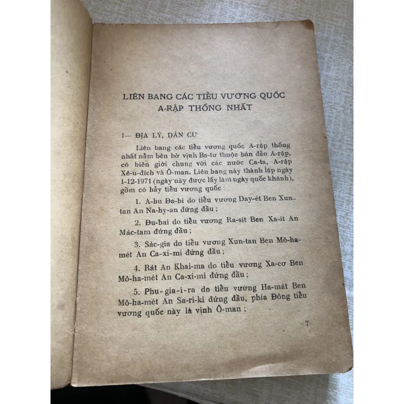 Các nước Tây Á - NXB Sự Thật  968756