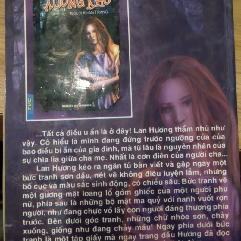 cuốn sách kinh dị Việt Nam có tiêu đề "Nửa Bộ Xương Khô"  1032174