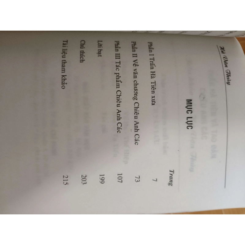 Trấn Hà Tiên và Tao đàn chiêu anh các - 2005 - 217 trang - LỊCH SỬ - CHÍNH TRỊ - TRIẾT HỌC - ANTQ2911-38 712620