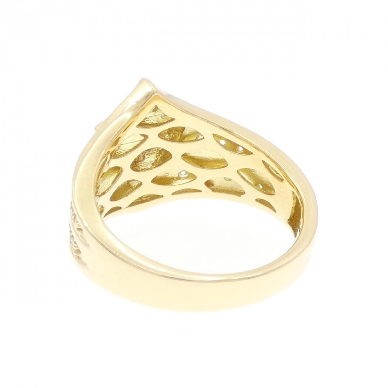 Nhẫn kim cương K18YG 0.85CT 666281