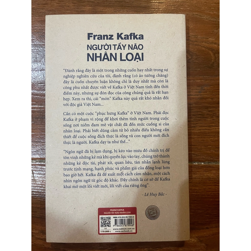 Người Tẩy Não Nhân Loại - Franz Kafka  (k1) 474724