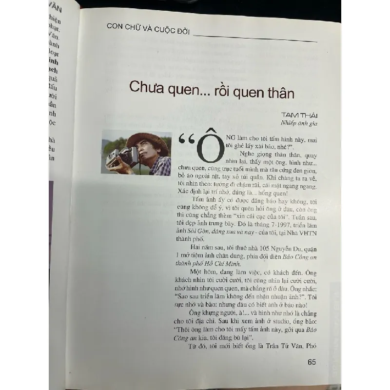 Con chữ và cuộc đời - Trần Tử Văn 689416