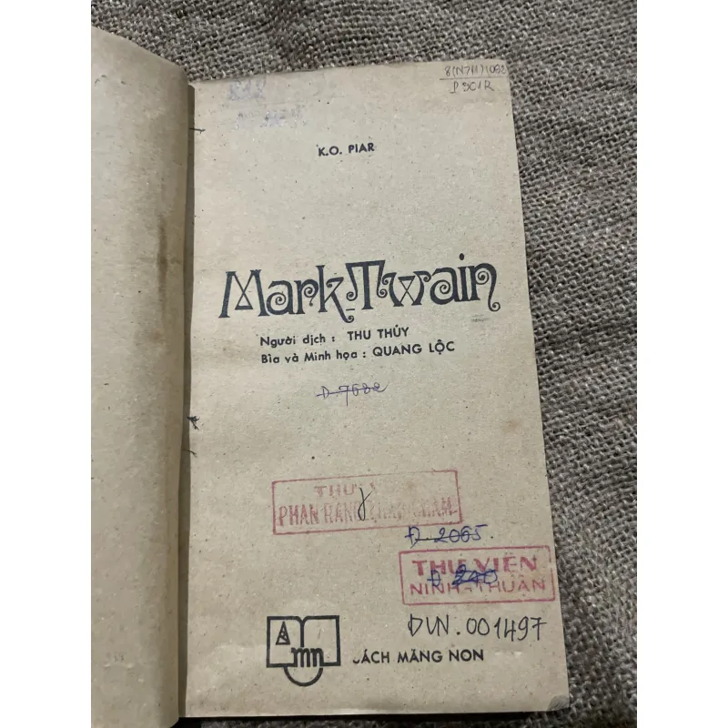 Truyện danh nhân - Mark Twain  976862
