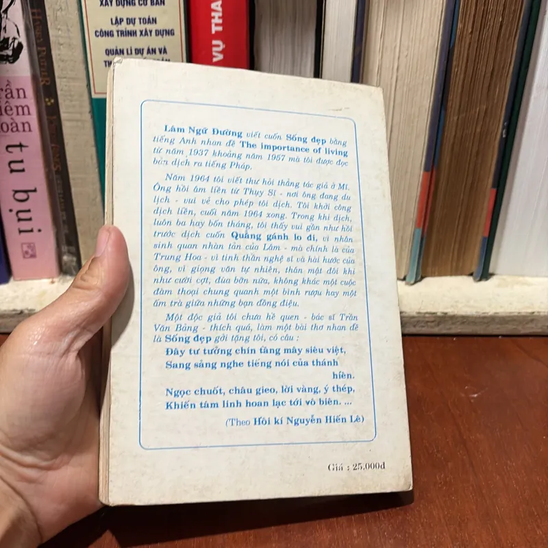 II Tựa Sách: Sống Đẹp - Lâm Ngữ Đường - Nguyễn Hiến Lê (Dịch) - 1999 784051
