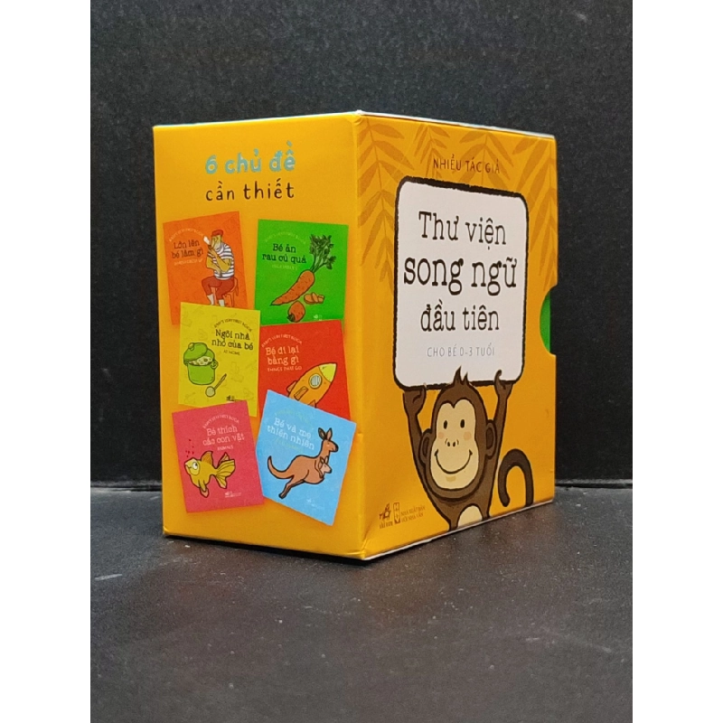 Boxset Thư Viện Song Ngữ Đầu Tiên 6 cuốn nhiều tác giả khổ nhỏ mới 90% 2023 HCM1304 giáo dục 913831