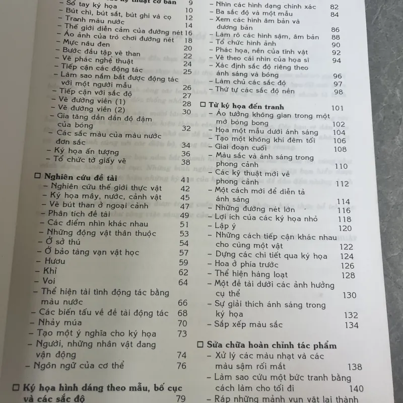 BÍ QUYẾT VẼ KÝ HOẠ - HUỲNH PHẠM HƯƠNG TRANG 787495