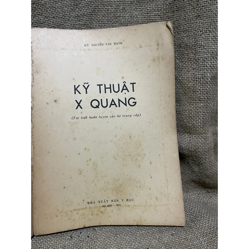 Kĩ thuật X quang- 175 trang khổ lớn  933853