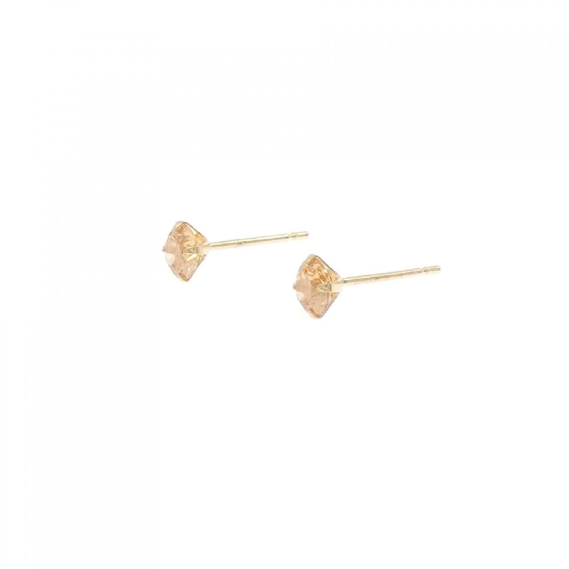 K18YG Bông tai Cubic - Hàng hiệu Chính hãng 867420