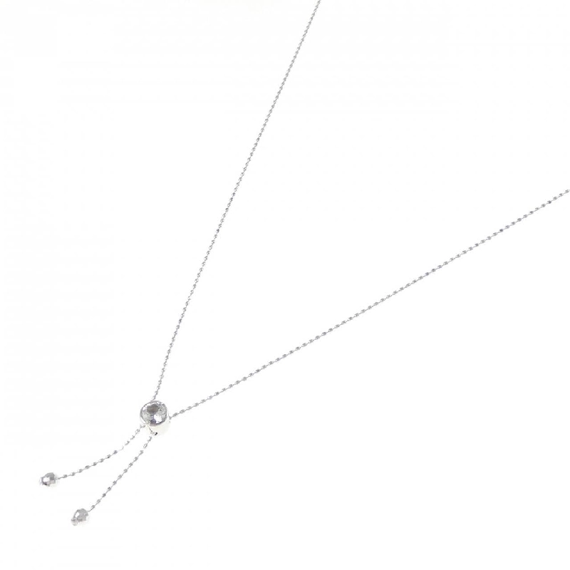 K14WG Đá Topaz Trắng Dây Chuyền 0.25CT - Hàng hiệu Chính hãng 865817