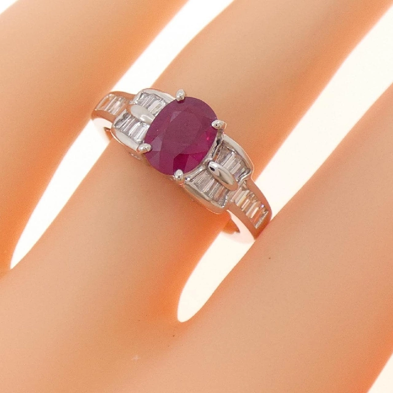 Nhẫn Ruby PT900 1.07CT 668062