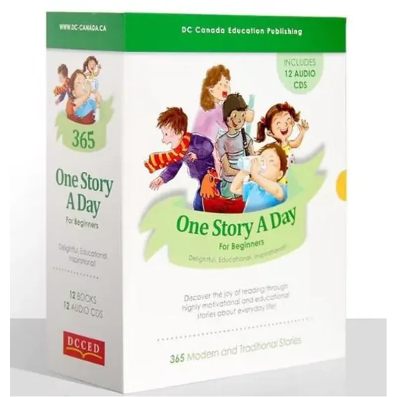 One story a day Level 1+2+3 (Sách nhập) - 12 quyển + File MP3 799745