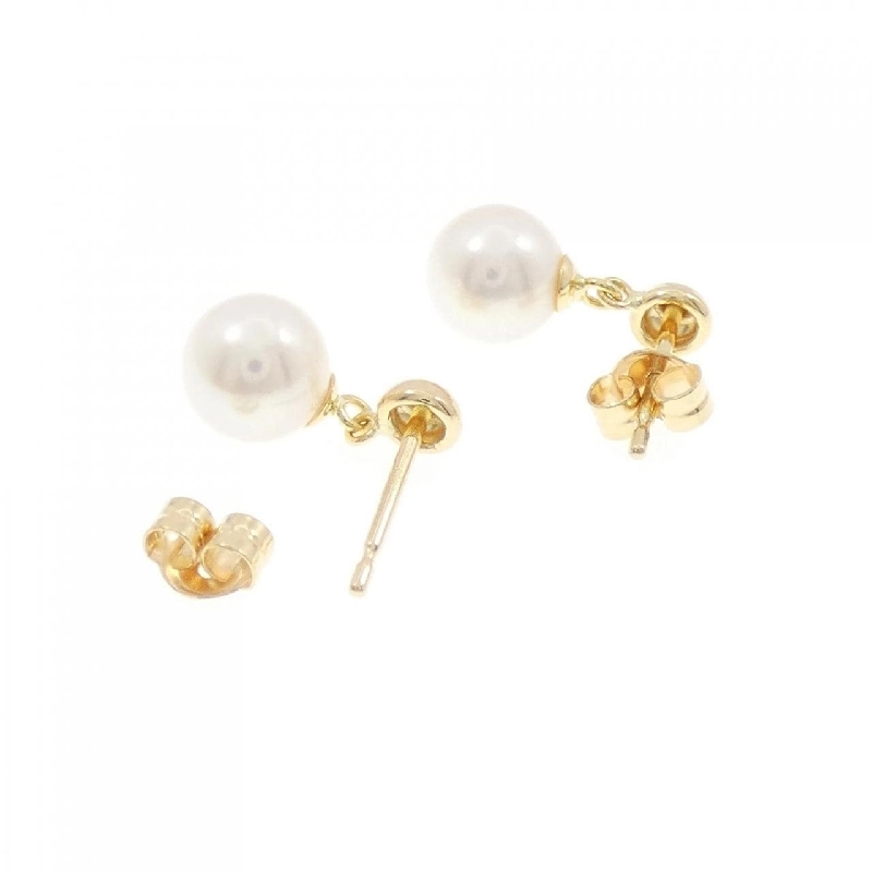 Bông tai ngọc trai Akoya K18YG 6.8mm - Hàng hiệu Chính hãng 865788