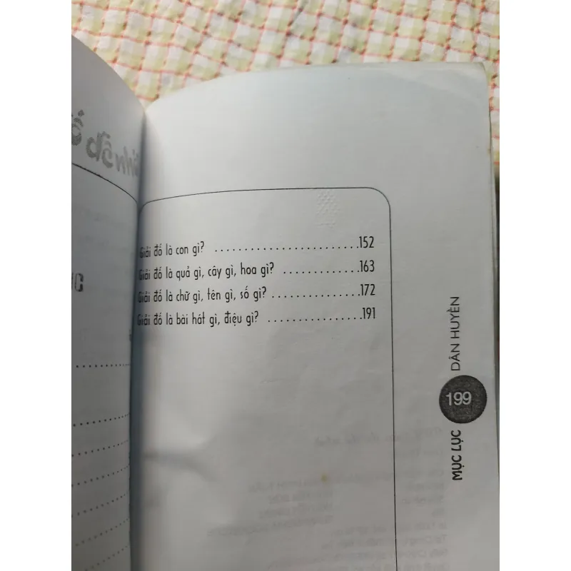 999 CÂU ĐỐ DỄ NHỚ ? 713711