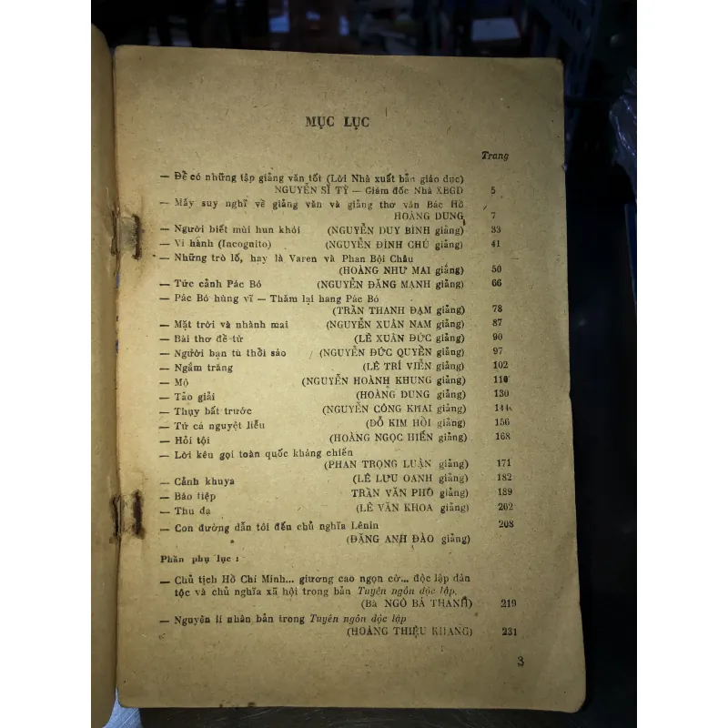 Một số bài giảng thơ văn chủ tịch Hồ Chí Minh  797487