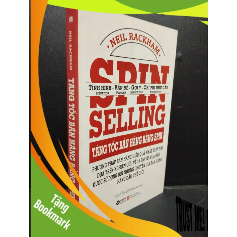 (TẶNG BOOKMARK) Tăng Tốc Bán Hàng Bằng Spin mới 80% bẩn nhẹ 2020 RBK2105 Neil Rackham SÁCH MARKETING KINH DOANH 952469