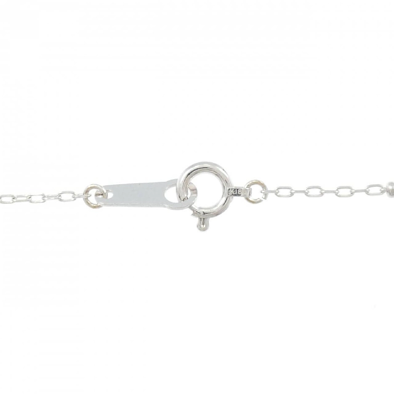 K18WG Dây chuyền đá màu - Hàng hiệu Authentic 858585