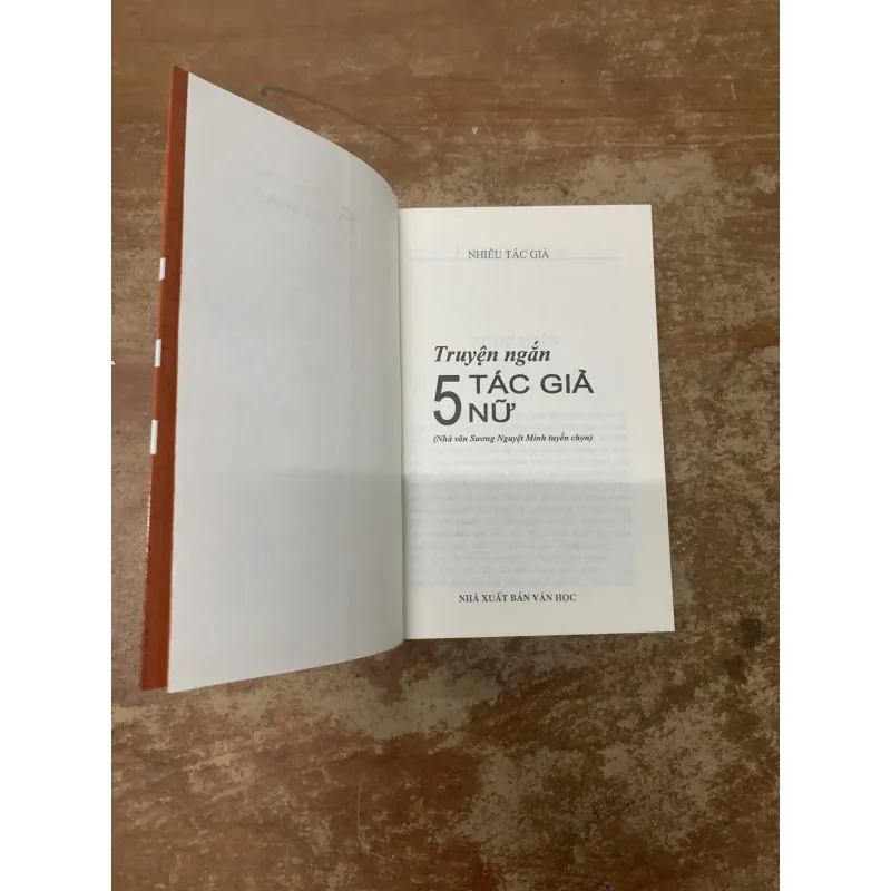 TRUYỆN NGẮN 5 TÁC GIẢ NỮ 745541