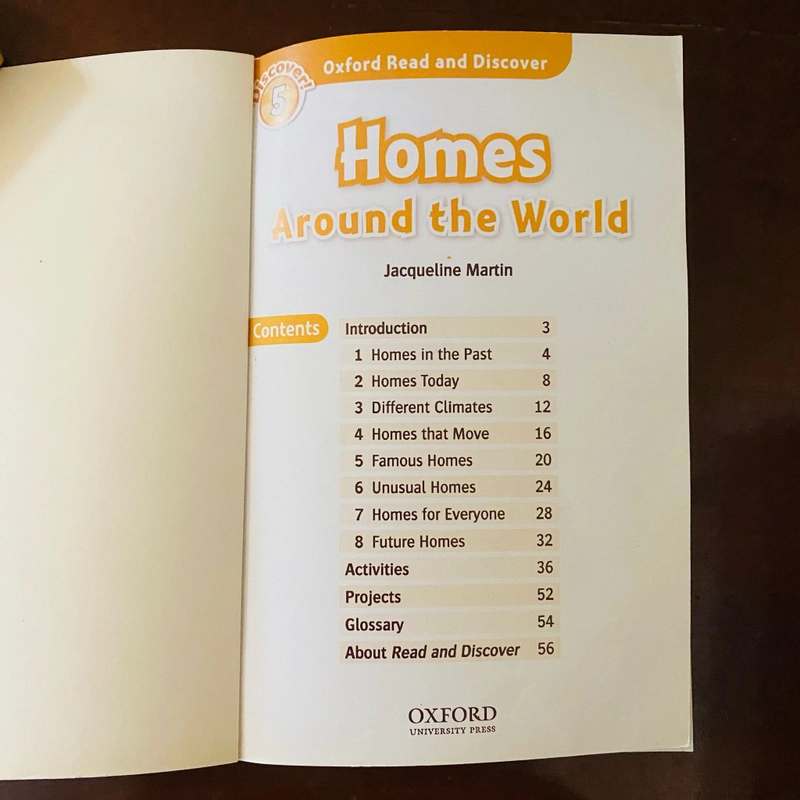 Oxford read and discover 5 - Homes around the world 384778