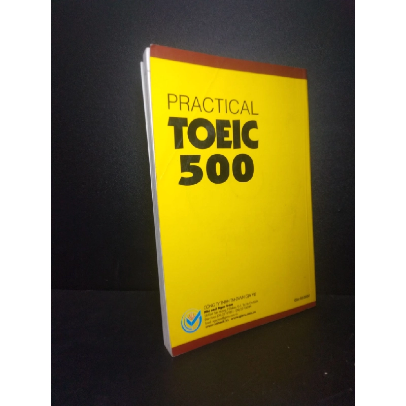 Practical Toeic 500 năm 2009 mới 80% ố nhẹ có mộc đỏ HCM.TN0612 348117