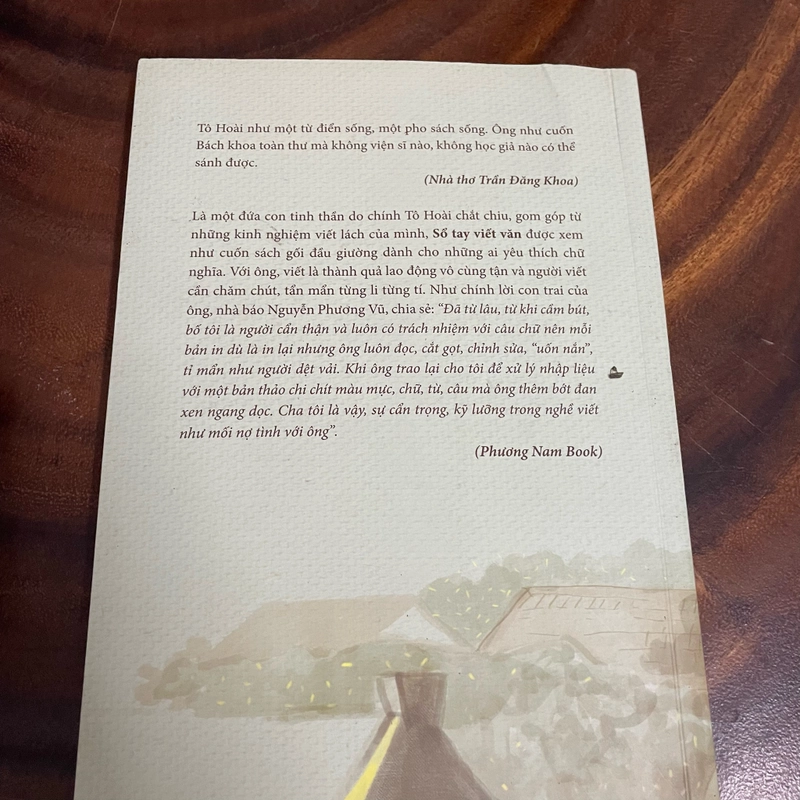 II Tựa sách: Sổ Tay Viết Văn _ Những Chia Sẻ Về Kinh Nghiệm Cầm Bút - Tô Hoài - 2016 454506