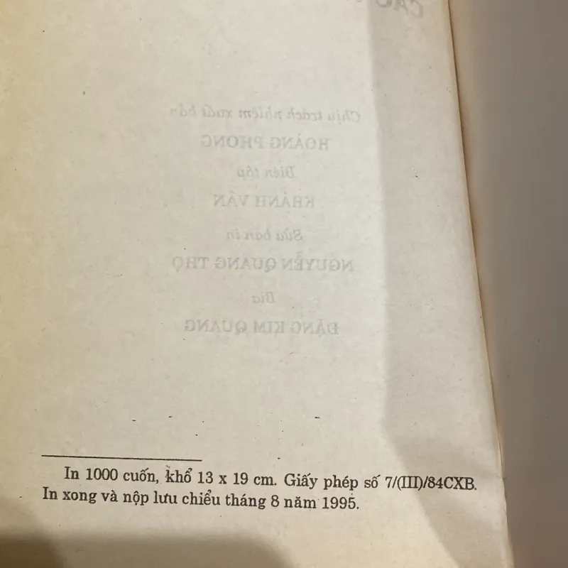 CÁC TRIỀU ĐẠI VIỆT NAM (XB 1995) 751649