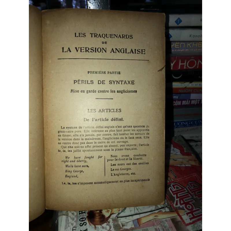 Les traquenards de la version anglaise - H. Veslot & J. Banchet 1046668