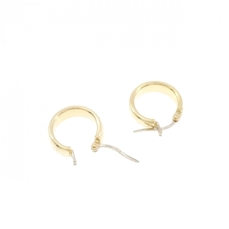 Bông tai hoop 750YG/750WG - Hàng hiệu Authentic 874215