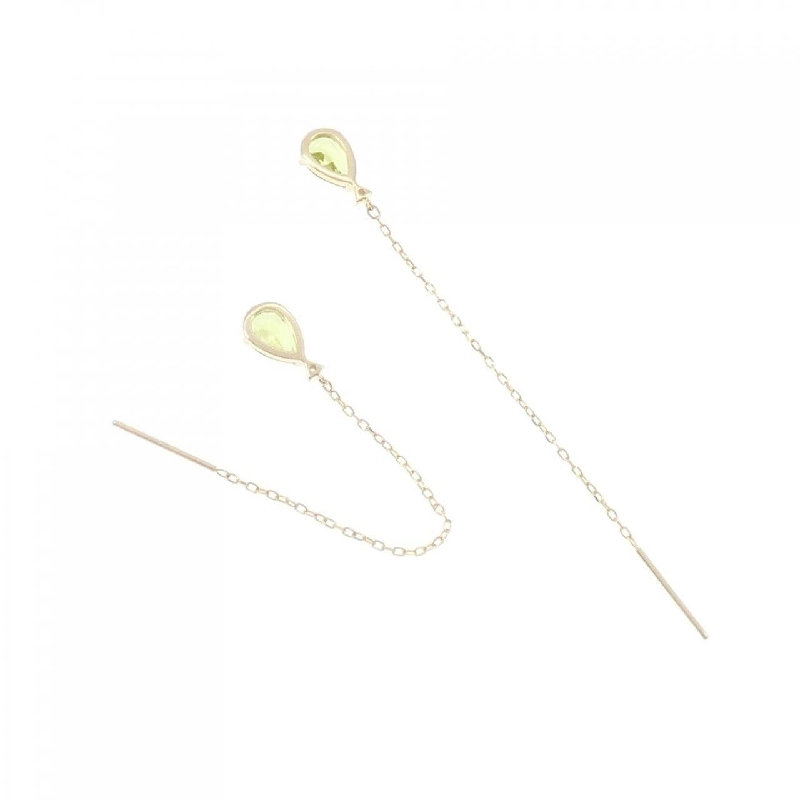 K10YG Peridot Bông tai - Hàng hiệu Chính hãng 876771