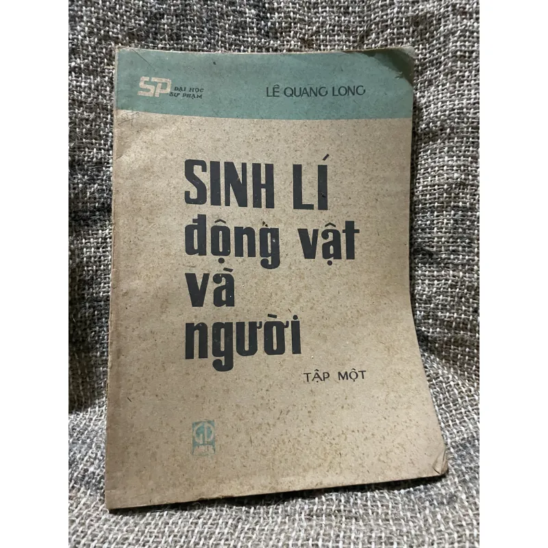 Sinh lý động vật và người - LÊ QUANG LONG - sách khổ lớn  1009294