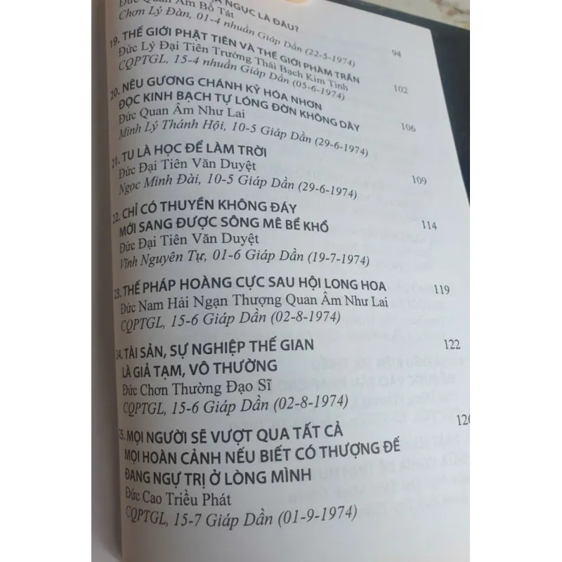 Thánh Giáo Sưu Tập năm Giáp Dần - 1974 1006252