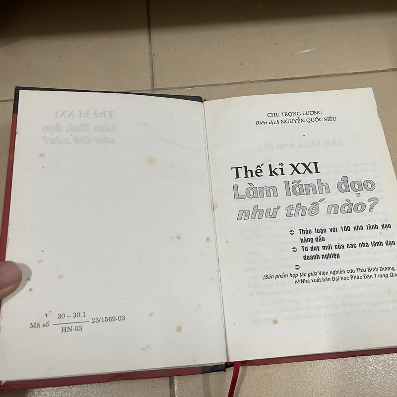 Thế kỷ XXI Làm lãnh đạo như thế nào - Chu Trọng Lượng (c47) 720458